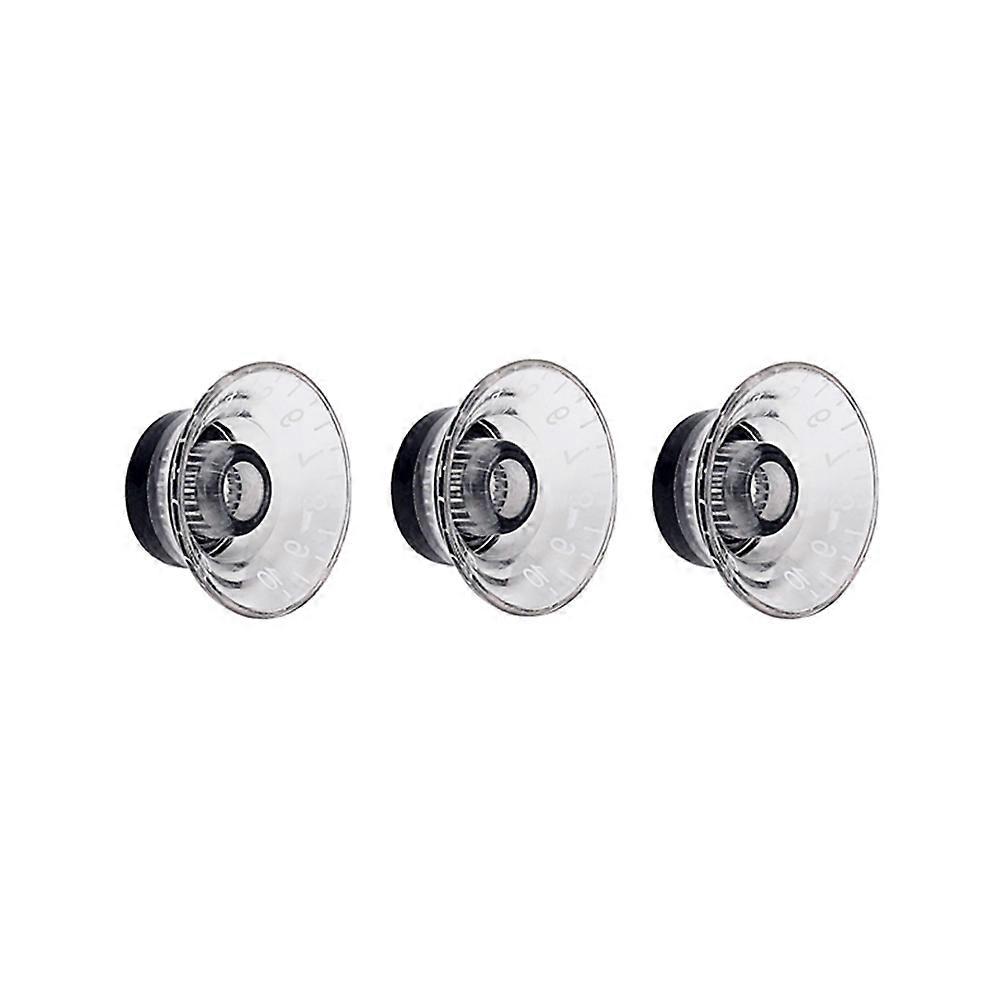 Volume Tone Control Knobs Cap Guitar Knobs Replacement 3Pcs Set Multi Color