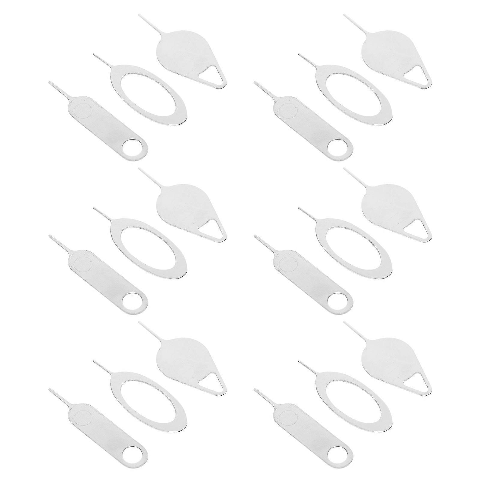 Steel Sim Removers for Cellphone Ejector Silver 300Pcs Practical Removal Pins