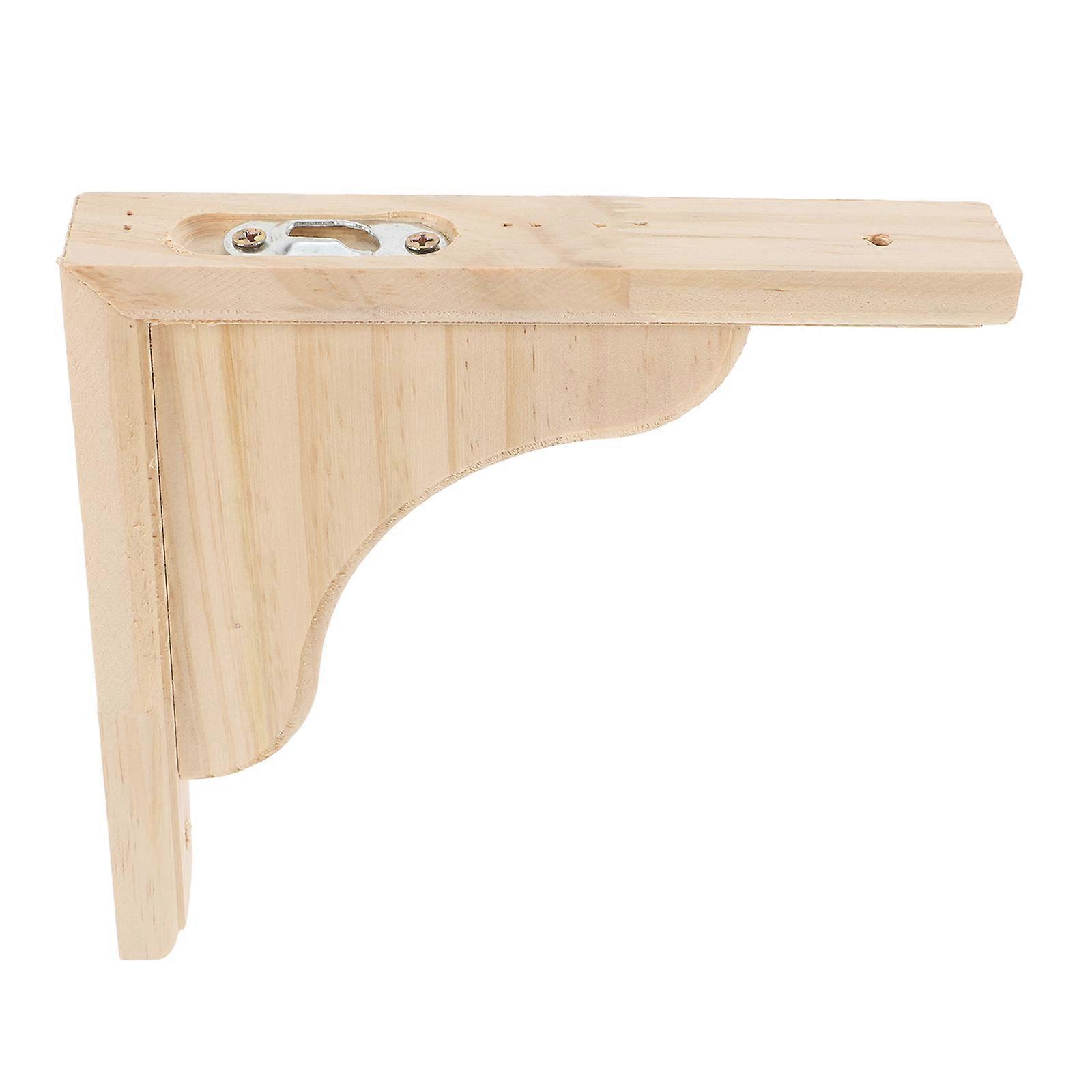 Triangular Shelf Support Bracket Wooden Wall Bracket for Holding