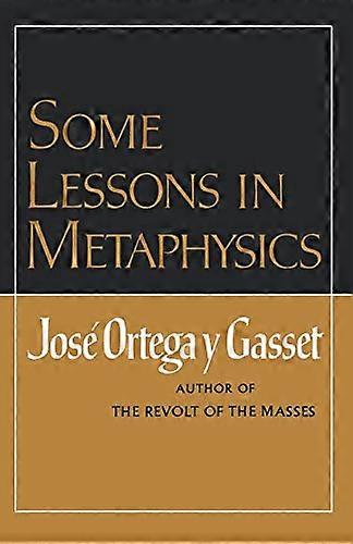 Some Lessons in Metaphysics