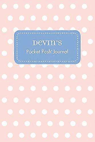 Journal chic de poche de Devin, à pois