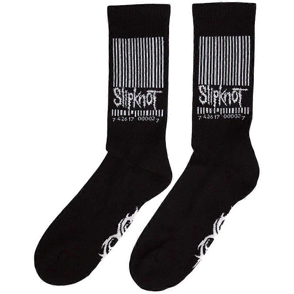Slipknot Barcode And Tribal S Terry Socks