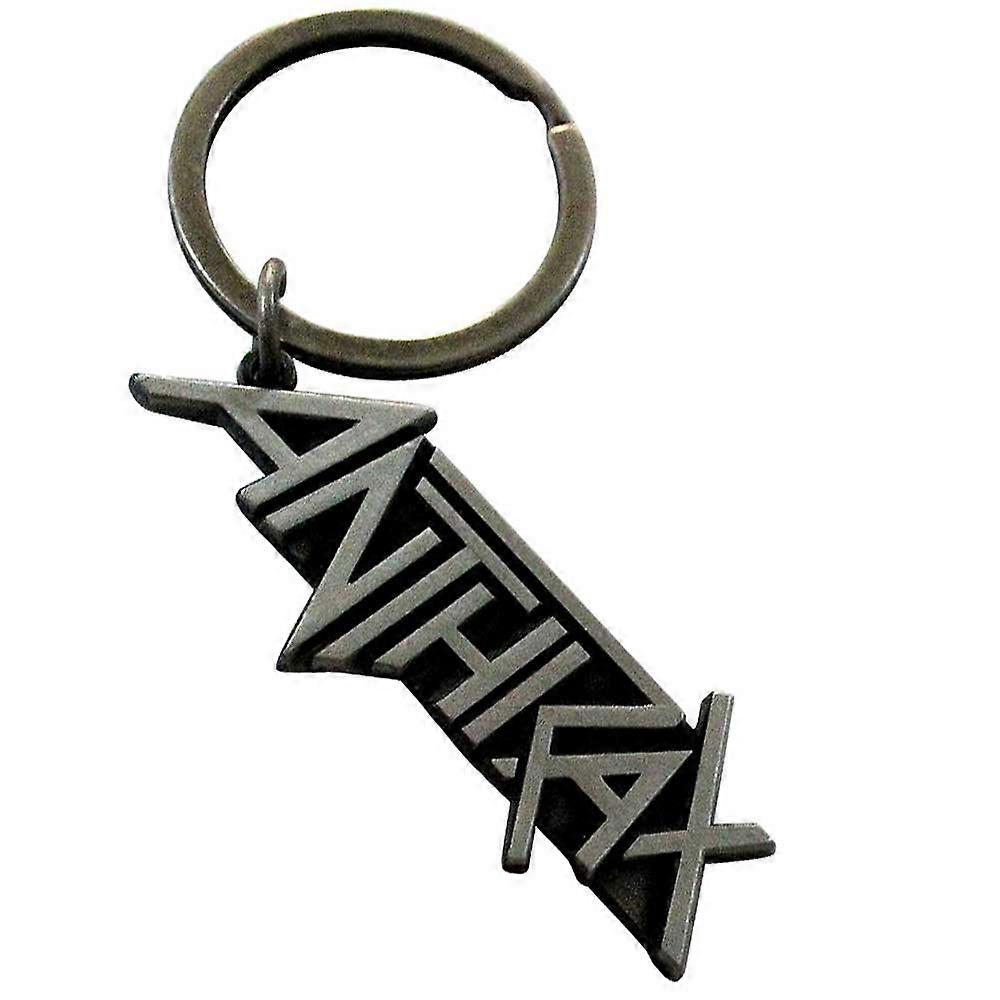 Anthrax Band Logo Keyring Keychain