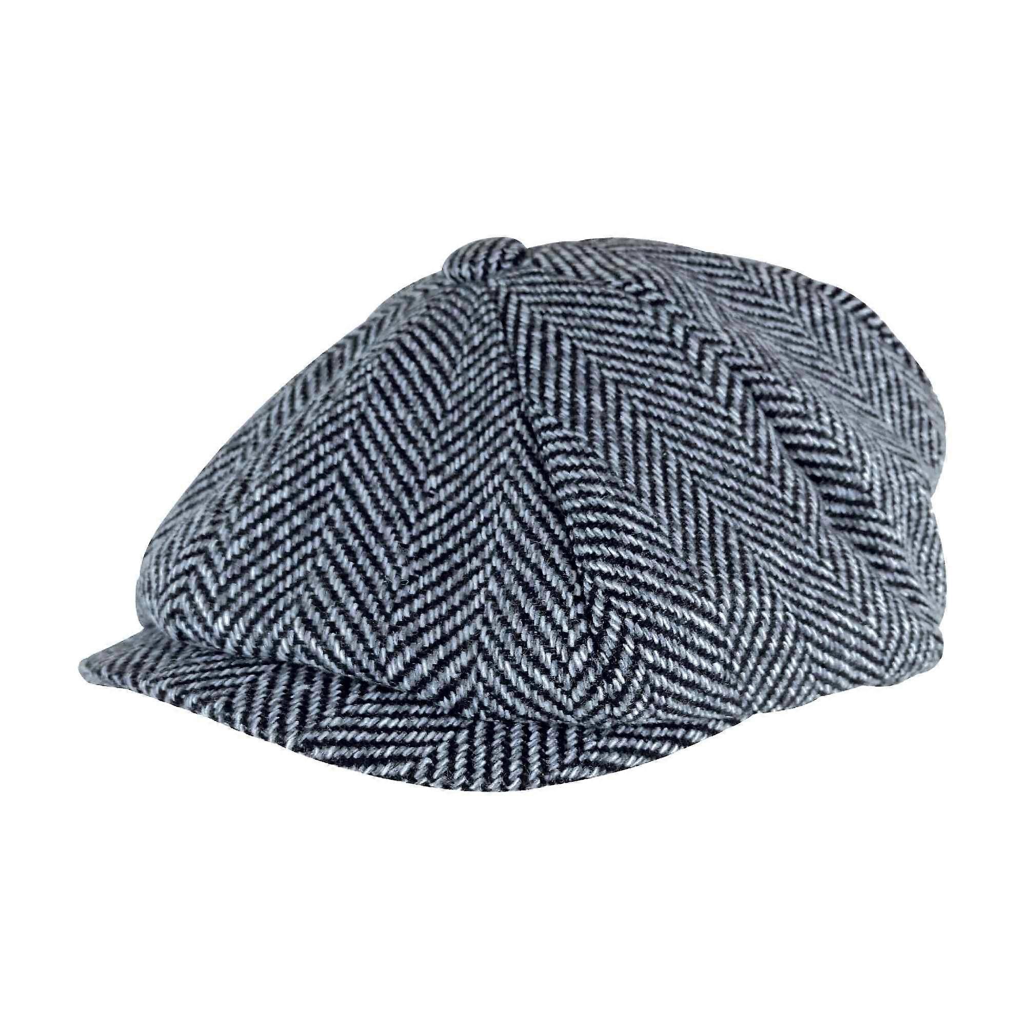 Sock Snob - Mens Fleece Lined Wool Bakerboy Cap
