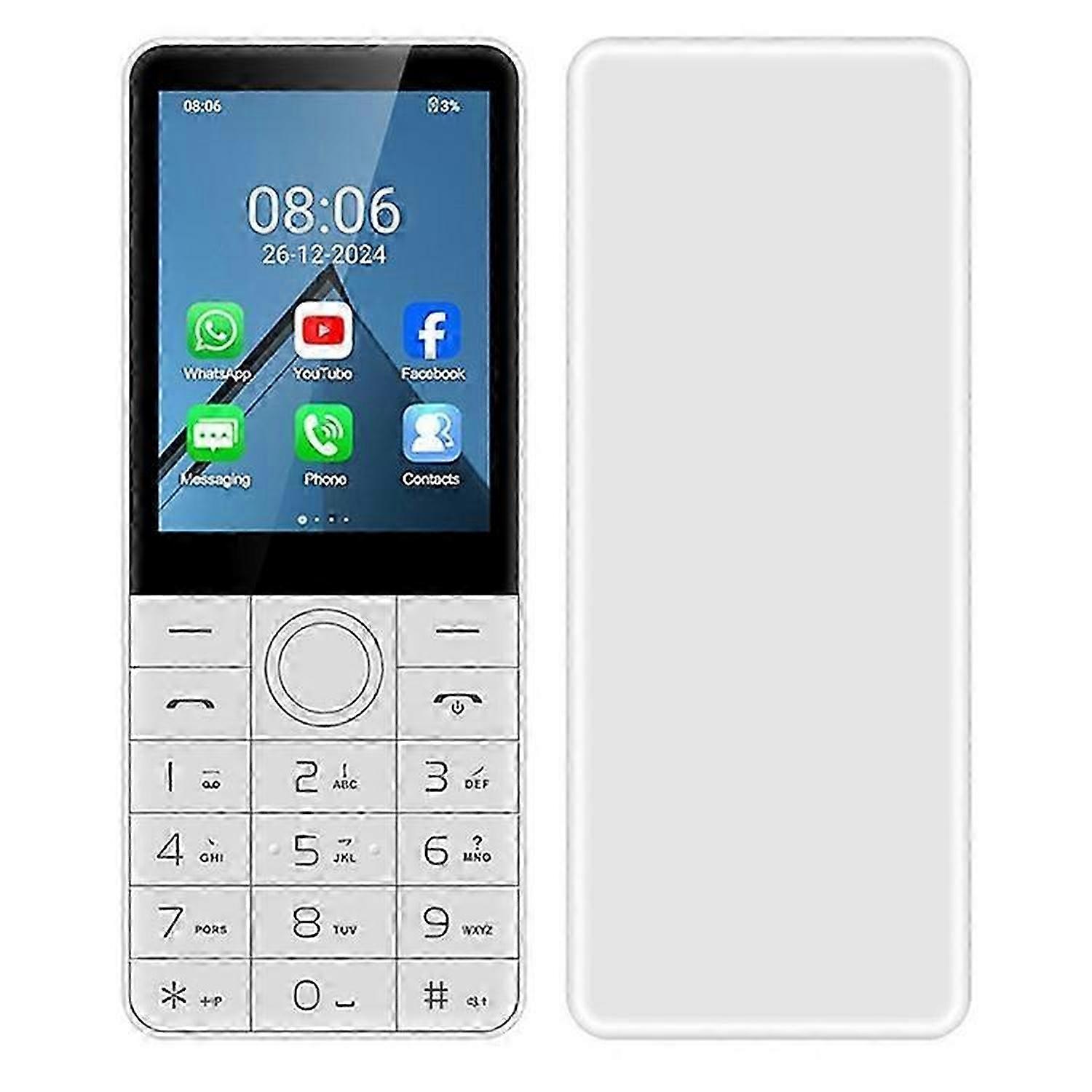 DOOV R77 Teclado Celular 3GB + 32GB 2,8 Polegadas IPS Tela Android 13 Smartphone