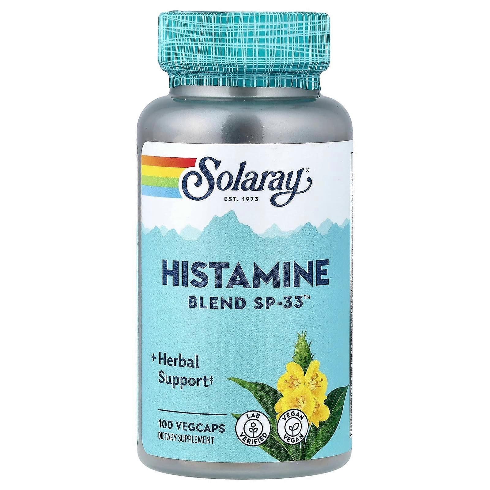 Solaray, Histamine Blend SP-33™, 100 VegCaps