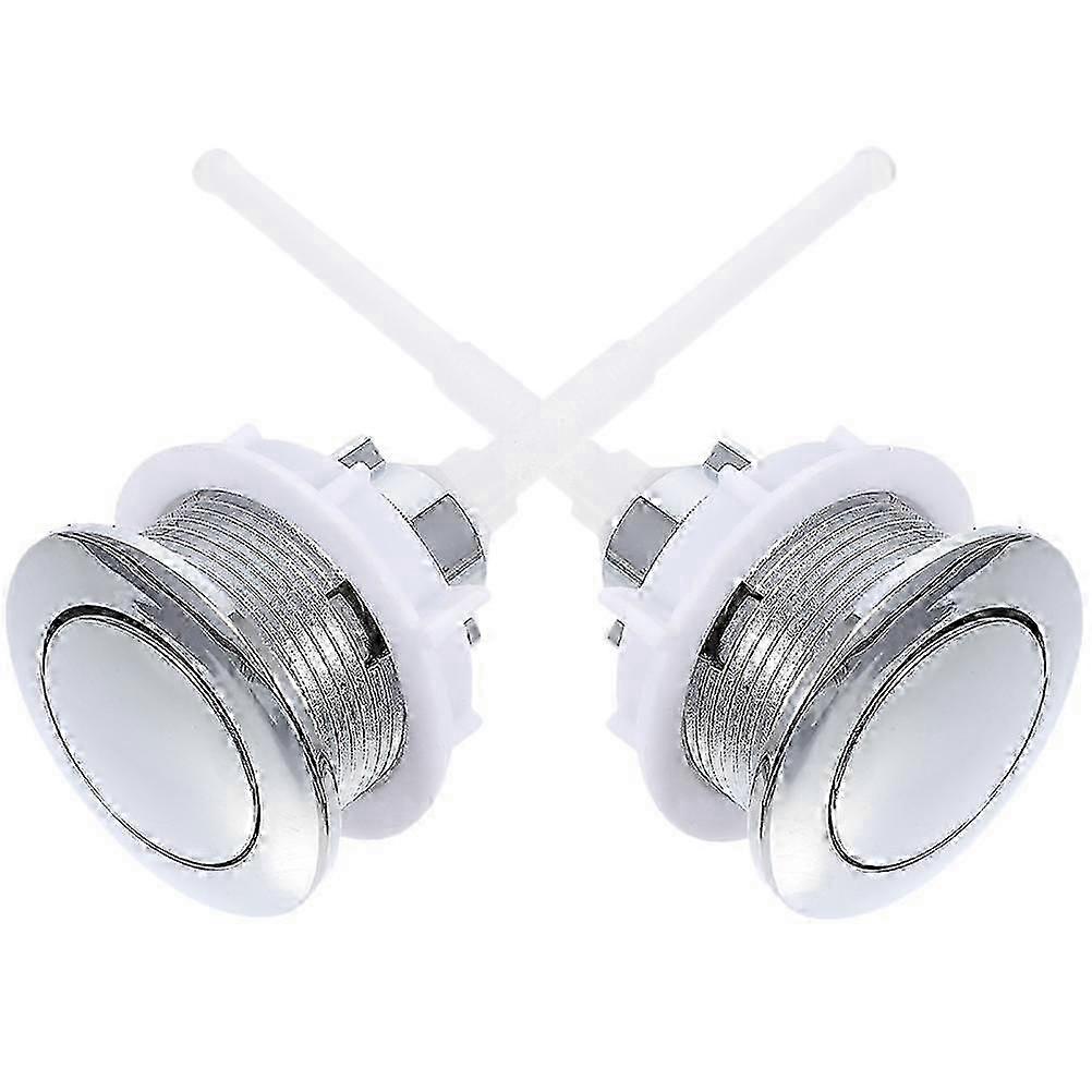 Push Button compatible with Toilet Toilet Tank Push Button Replacement 10Pcs Set