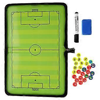 1 Set Magnetic Football Coaching Board Soccer Coaching Equipment Coaching Board