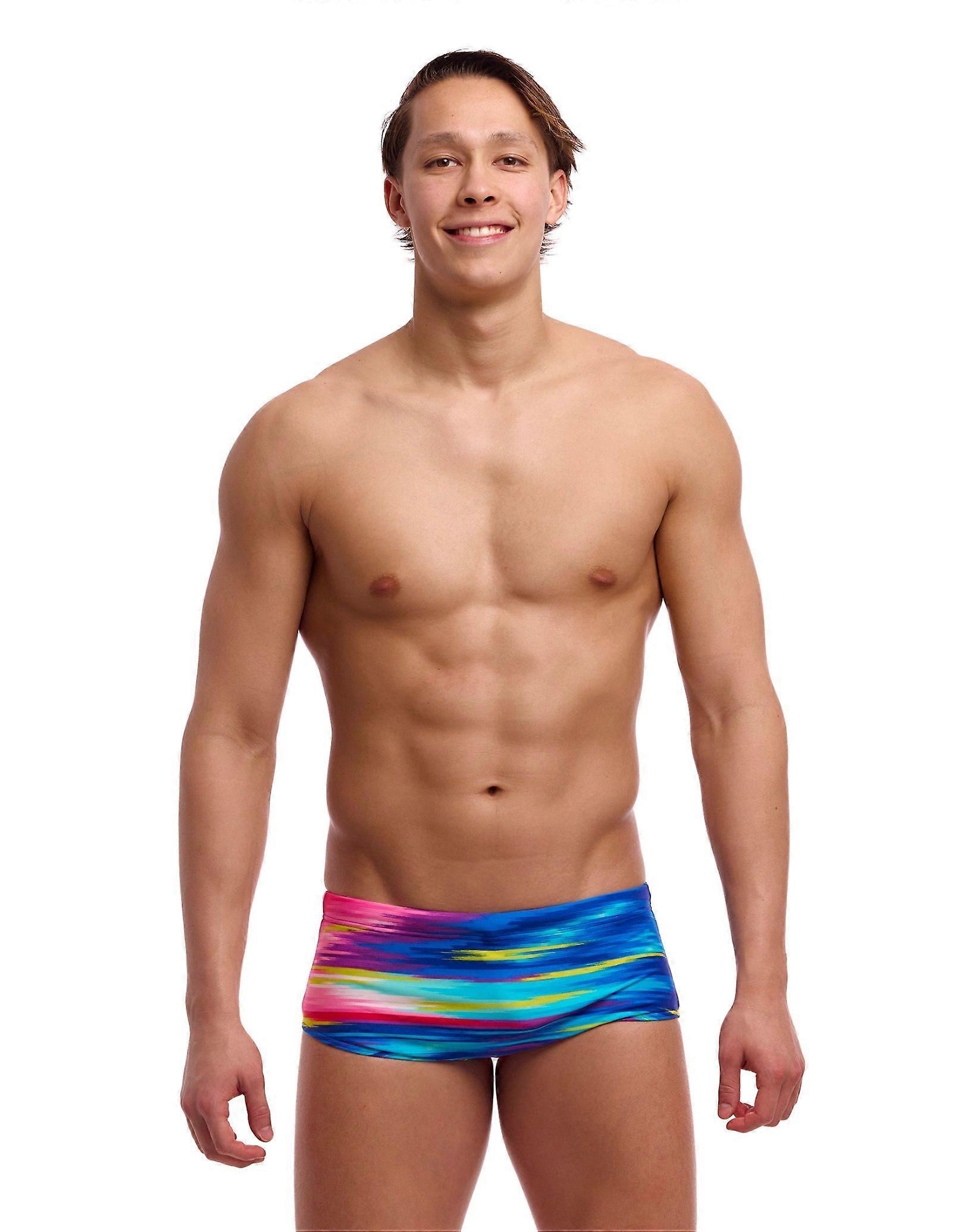Funky Trunks Lost Ocean Sidewinder Swim Trunks - Multi