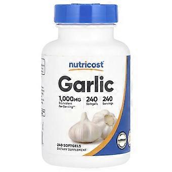 Nutricost, Garlic , 1,000 mg , 240 Softgels, 2-Pack