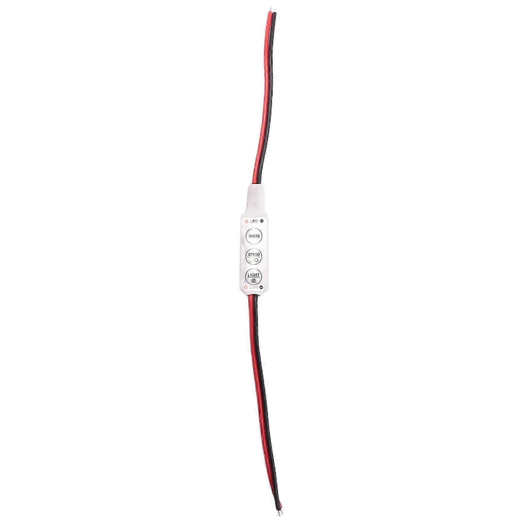LED Dimmer 12A 5-24V for LED Strips Monochrome Controller