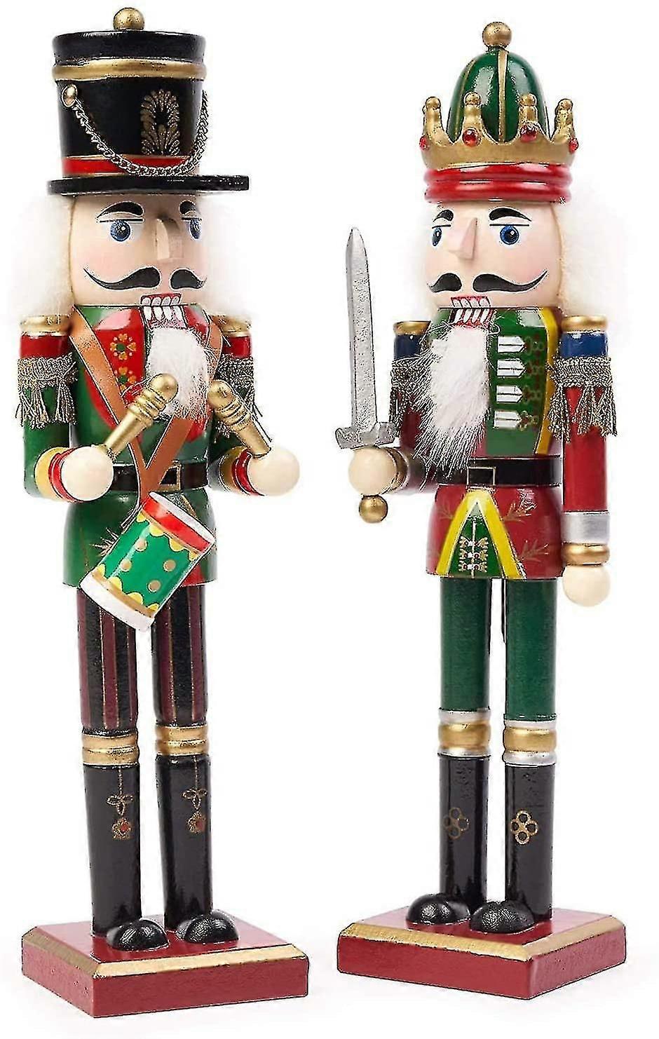2 tre jule nøtteknekker soldater