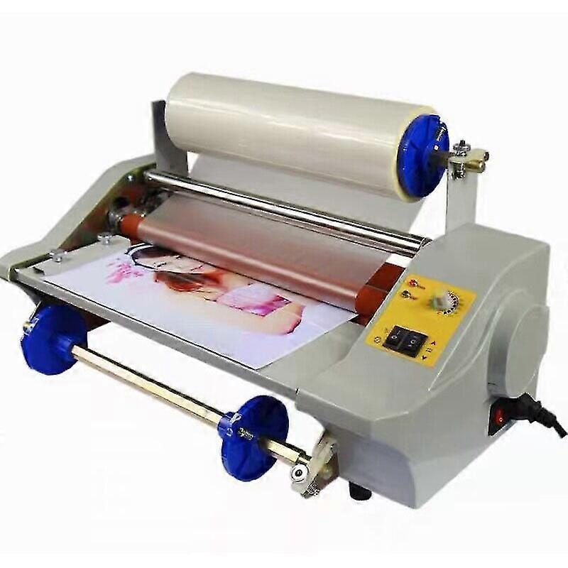 Fm360 Paper Laminating Machine Cold Roll Laminating Machine Work Card Office Document Laminating Machine Laminating Machine A3