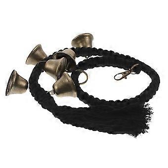 Dog Bells To Go Outside, Rustic Cotton Rope Door Decoration With Tassel, Potty Training Puppy Accessories, Train Your Dog To Knock The Bell