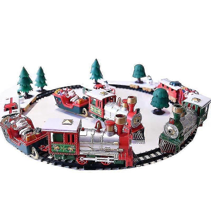 Train de Noël Train électrique Train Set Père Noël Train Ornement