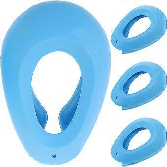Heat Protection Ear Covers Silicone Hair Dye Ear Protectors 2Pairs