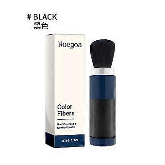 Black Hair Fiber Powder for Hairline Filling, Crown Coverage, Volume Enhancement, Everyday Use