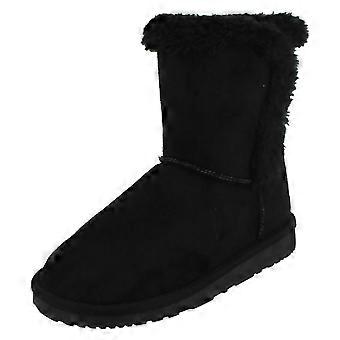 Ragazze Spot su stivaletti pelliccia Trim