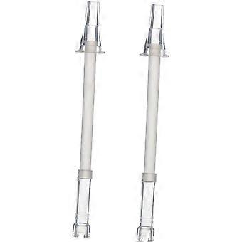2pcs Reusable Silicone Straws for Water Bottles and Insulated Tumblers Portable Replacement Straws with Smooth Nozzle Comfortable and Practical for In