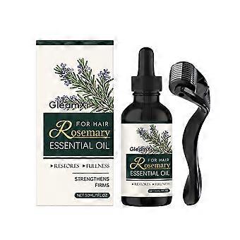 Rosemary Hair Care Essential Oil Set, 2-piece, Nourish and Protect Hair, Make Hair Soft and Manageable