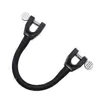 2pcs Ski Tip Connector Control Wedge Ski Training Aid Snowboard Connector-colorblack