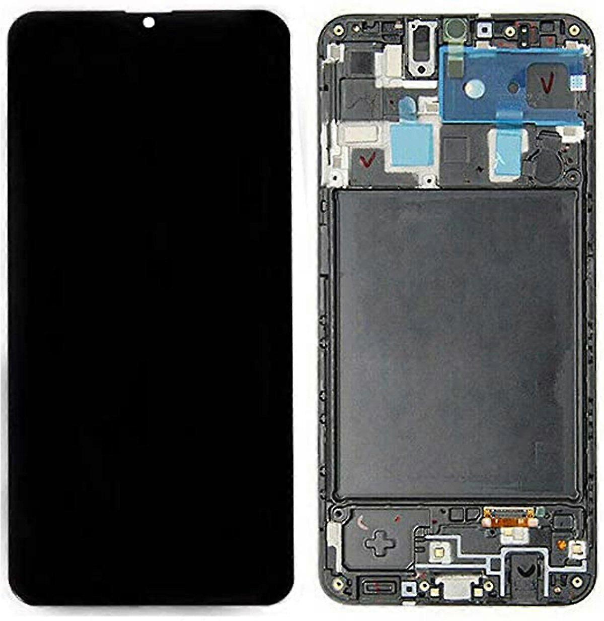 Lcd Screen For Samsung A20 A205F in Black