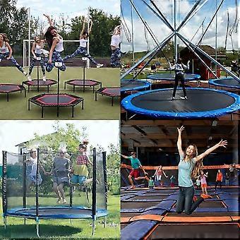 Trampolin-Reparaturset – Quadratische Flicken für Risse oder Löcher in der Trampolinmatte, Garten- und Landschaftsbefestigung