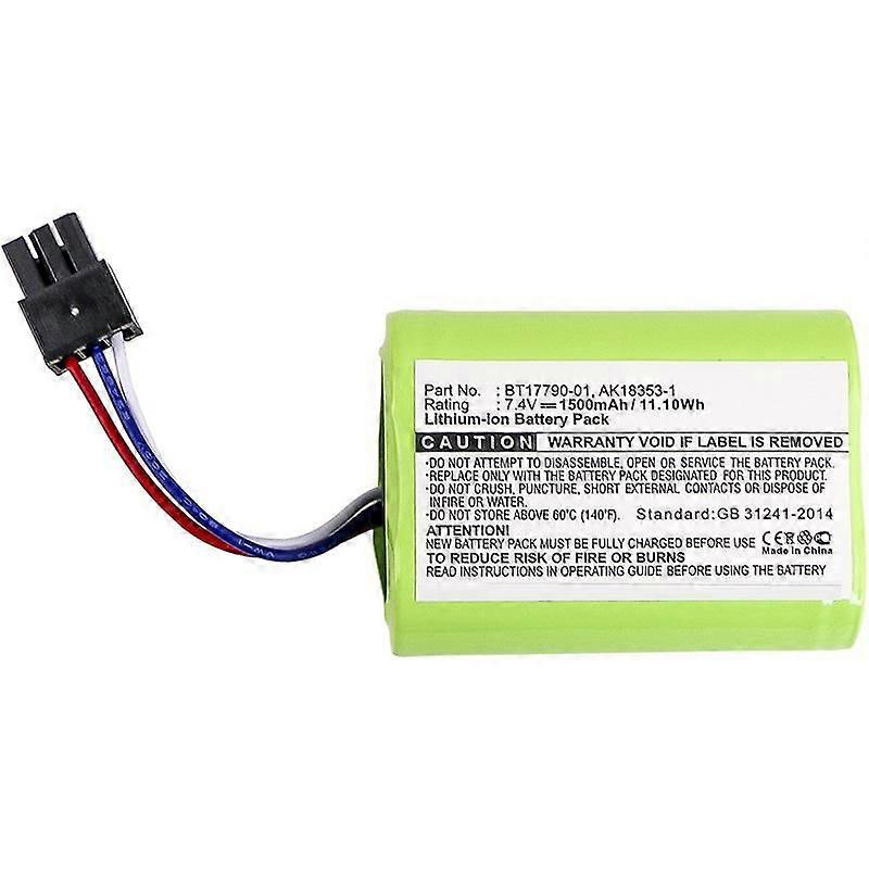 11.1Wh Li-ion 7.4v 1500mah