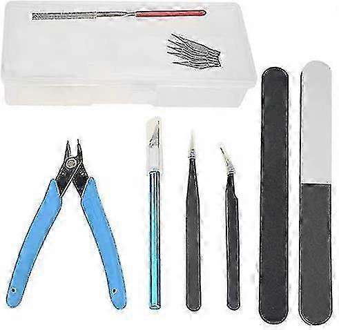 Professional 8 Pcs Gundam Model Tools Kit Modeler Basic Tools