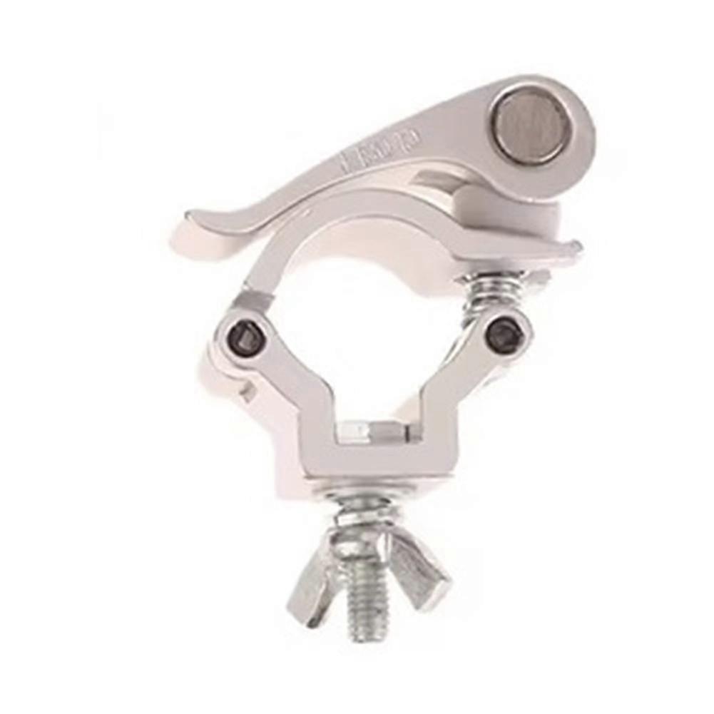 Quick Release Single Ring Buckle Clamp Quick Release Clamp Tube Pipe Quick Release Clamp Silver