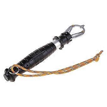 Metal Fish Lip Gripper Grabber With Weight Scale 4kg Multifunctional Fishing Pliers Hook Holder Portable Fly Fishing Gear Tools Accessories