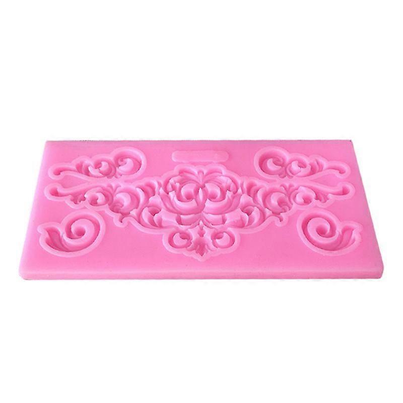 Lace lace shape cake decorative mold - 1PC
