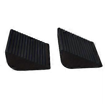 EVA Foam Wedge Blocks Ribbed Heel Raise Blocks Non-Slip Squat Wedges for