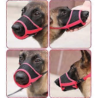 Dog Muzzle Nylon Soft Anti Biting Bark