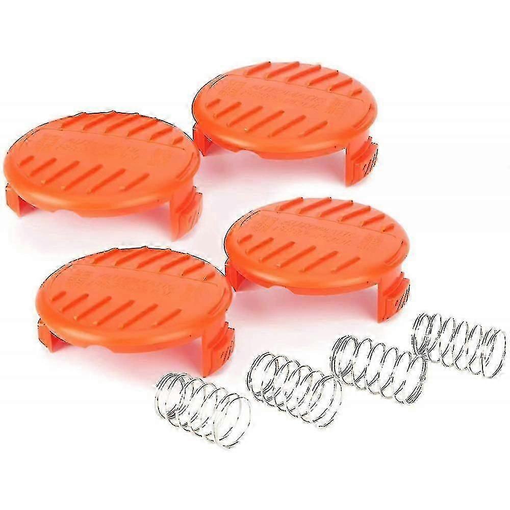 Compatible Trimmer Replacement Spool Cap Covers For Black + Decker