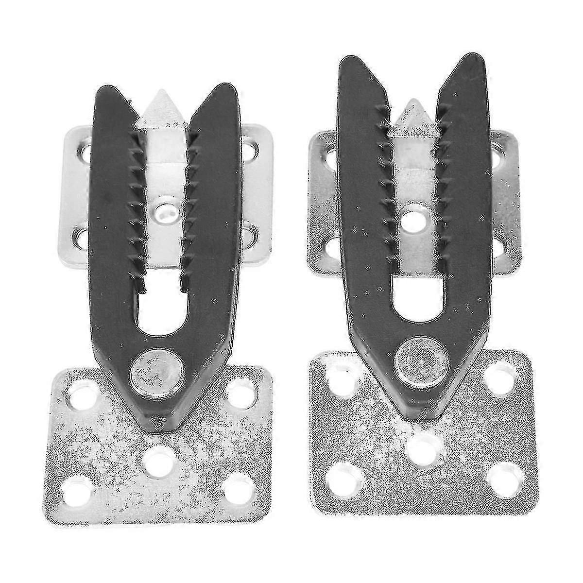 2 pcs sofá sofá secional móveis conector junta snap estilo jacaré