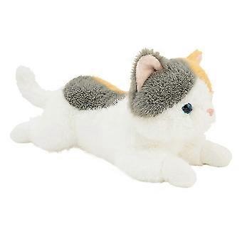 Lying Cat Plush Toy - Cute Healing Companion Soft Texture Adorable Design