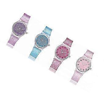 Waterproof Watches compatible with Children Kids Fashion Quartz Watch Wrist Decoration 1Set