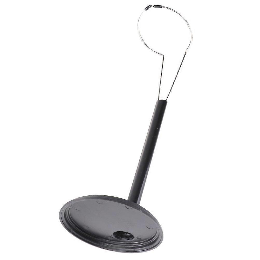 Doll Stand Plastic Vertical Support for Storage Use Black