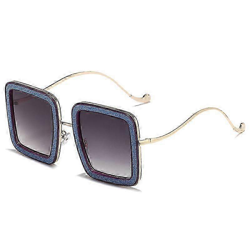 Oversized Square Sunglasses 400 UV400