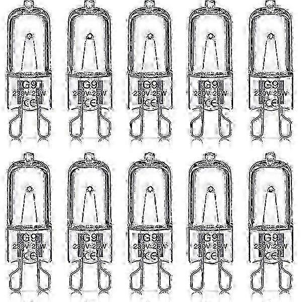 G9 Halogen Lamp 20W Compact Size compatible with Ceiling Lights