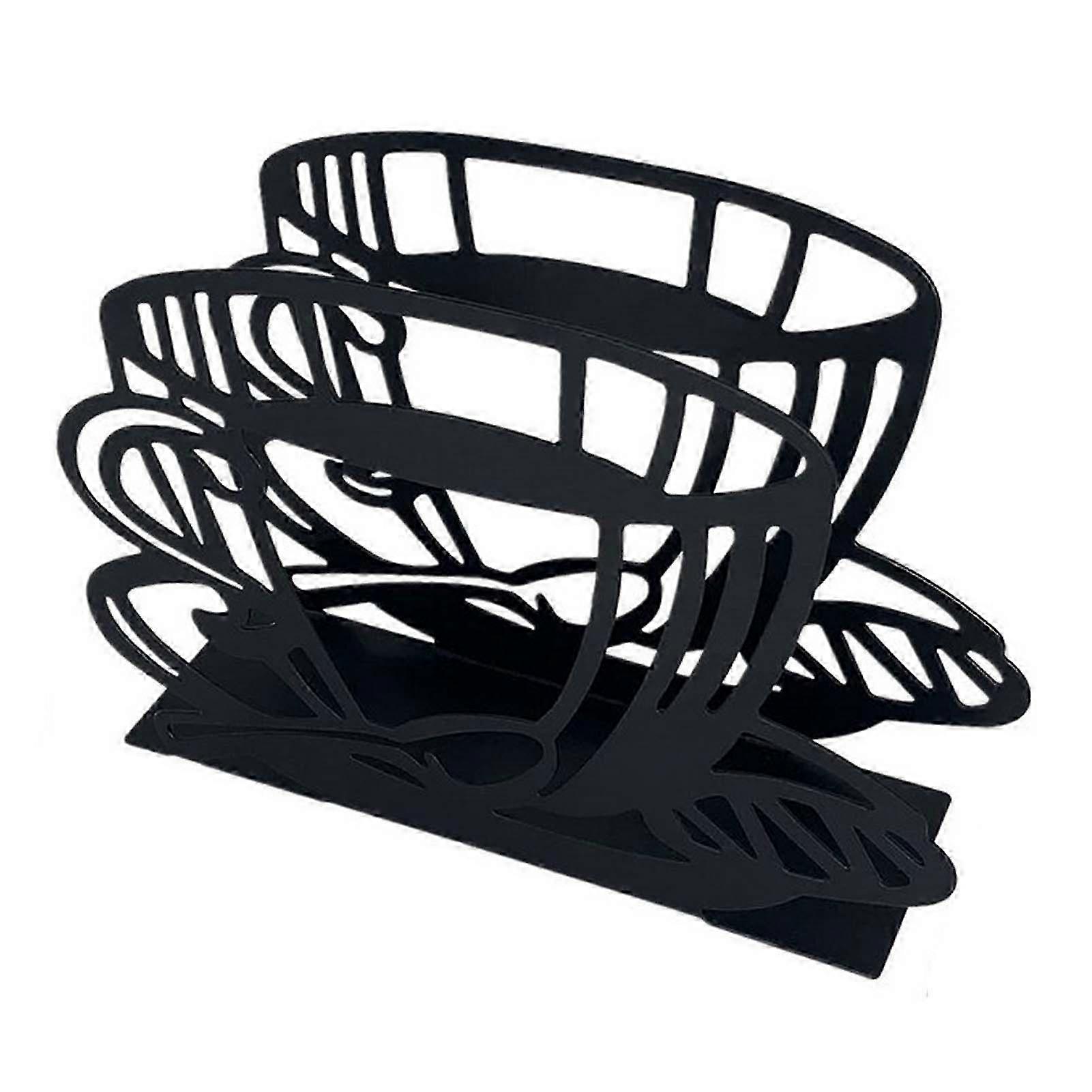 Coffee Cup Style Stainless Tissue Stand