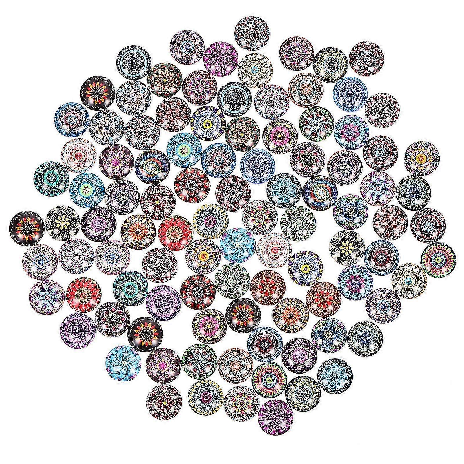 Assorted Glass Patches Craft Decoration