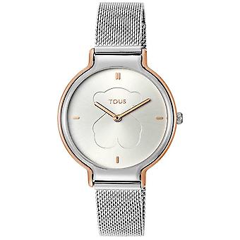 Tous watches real reloj para Mujer Analógico de Cuarzo con brazalete de Acero inoxidable 800350890