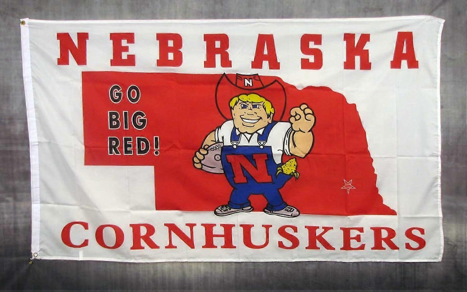 Bandiera dei Nebraska Cornhuskers, codice OO713.