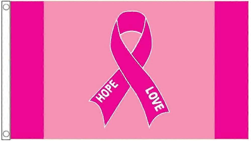 Flag Breast Cancer Awareness Polyester