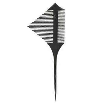 Hair Dyeing Highlighting Comb Home Salon Weaving Sectioning Tail Comb Styling Tool for Hair Coloring Black
