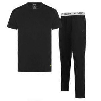 Lyle & Scott Mens Logo Short-Sleeved Pyjama Set