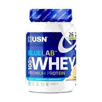 908g USN Blue Lab Whey Isolate Protein Powder Gym Muscle Building - Vanilla Shake