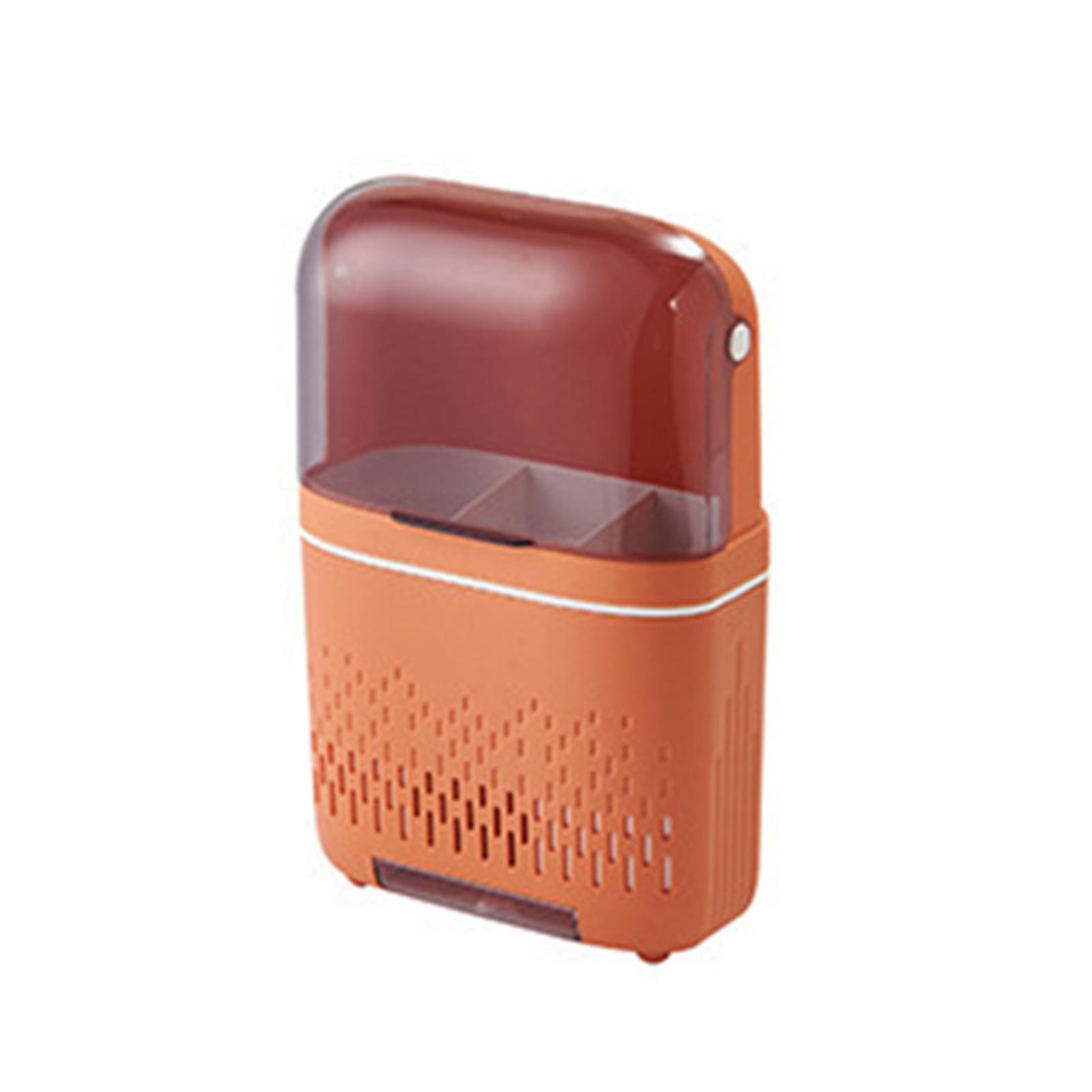 Hanging Chopstick Holder Flatware Organizer Kitchen Utensils Drying Rack Basket With Hook